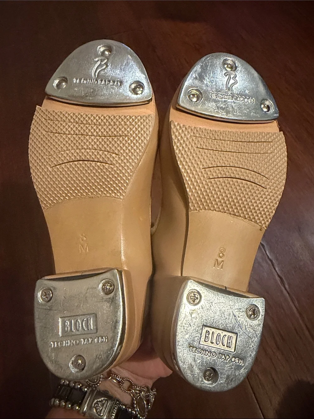 Bloch Girls' Tan Tap Shoes